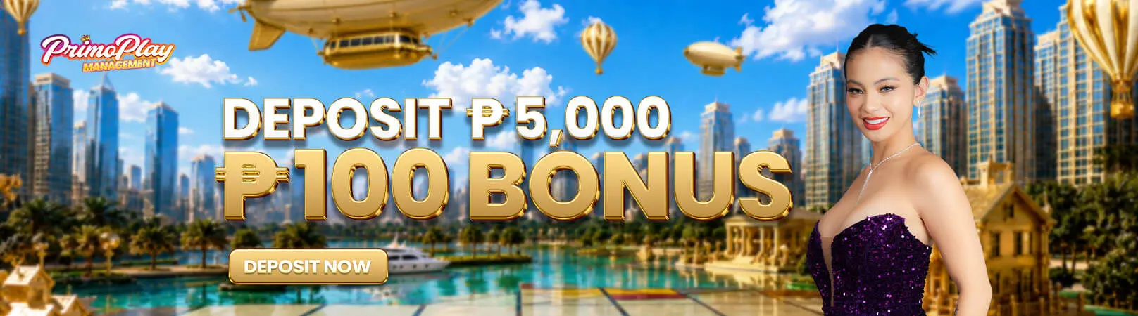 PrimoPlay - BANNER DEPOSIT 5000