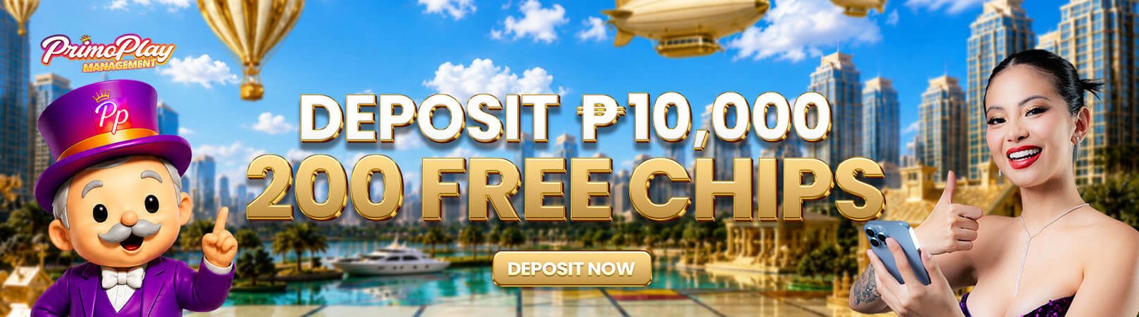 PrimoPlay77- 200 FREE CHIPS